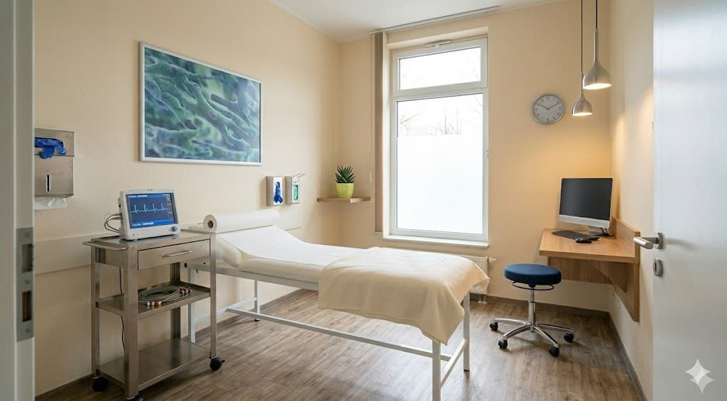 EKG Raum der Praxis