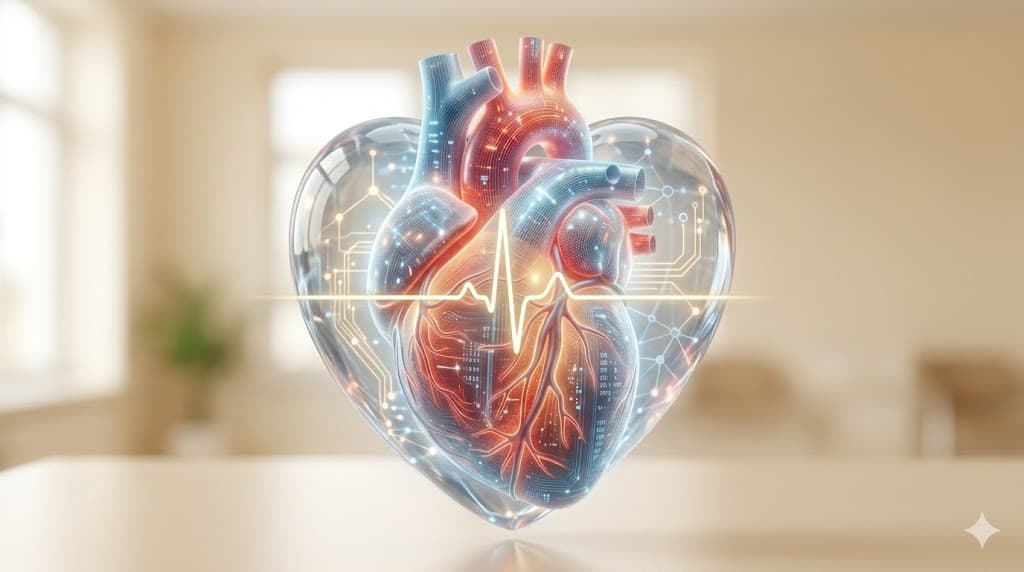 Symbolbild einer modernen kardiologischen Diagnostik